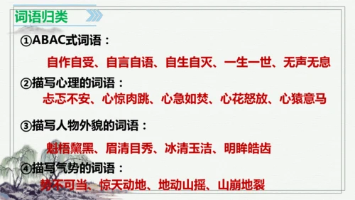 【学霸提优】统编版语文六上（ 第四单元重难点梳理复习）（课件）