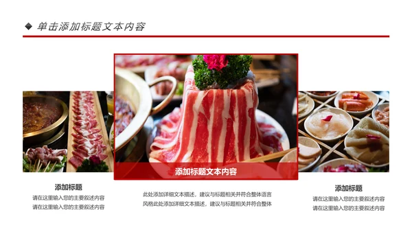 餐饮连锁重庆麻辣火锅宣传推广加盟PPT模板