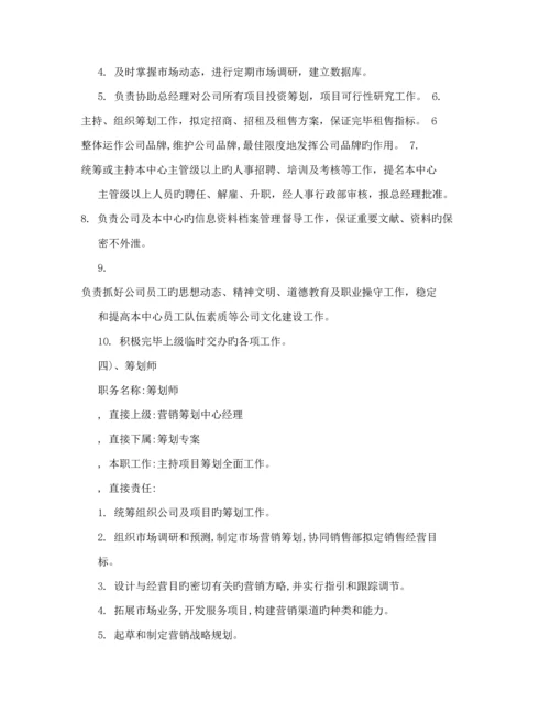 房产代理公司管理标准手册.docx