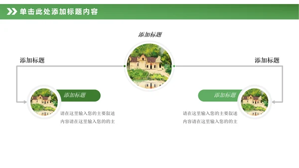 最美乡村旅游新农村建设乡村建设乡村旅游PPT模板