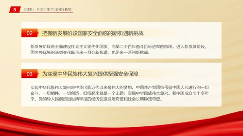总体国家安全观学习纲要ppt党建