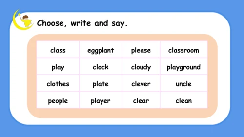 Unit1 My day part A Let's spell 课件(共24张PPT)