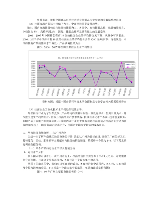 华南挂面市场分析.docx