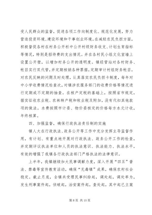 乡镇行政执法自查工作总结.docx