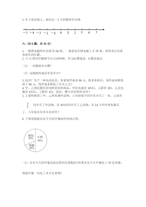 苏教版数学六年级下册试题期末模拟检测卷精编.docx