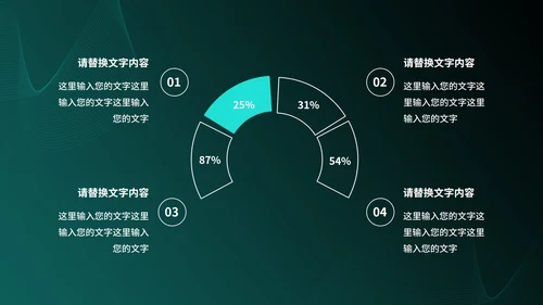 简约商务智能科技产品发布会PPT模板