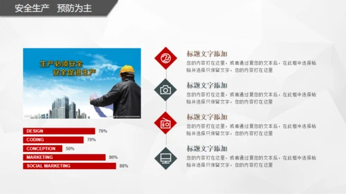 煤矿安全煤炭矿产资源通用PPT模板