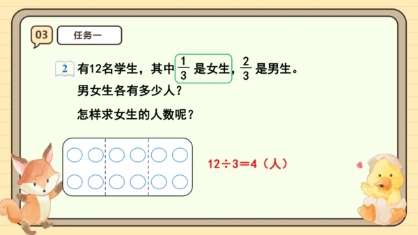 8.7 分数的简单应用（2）课件（共22张PPT）人教版 三年级上册数学