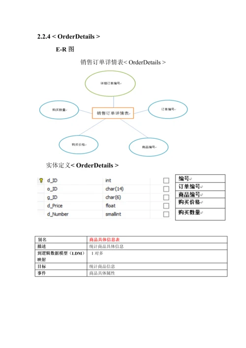 C实训设计文档进销存标准管理系统.docx