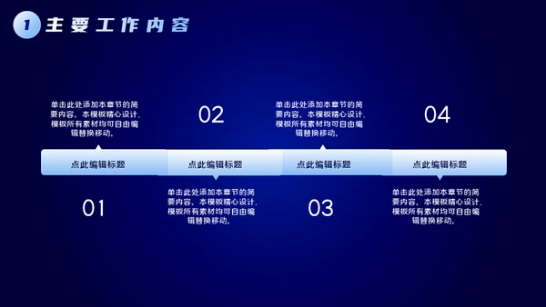 不忘初心逐梦前行科技风商务通用PPT模板