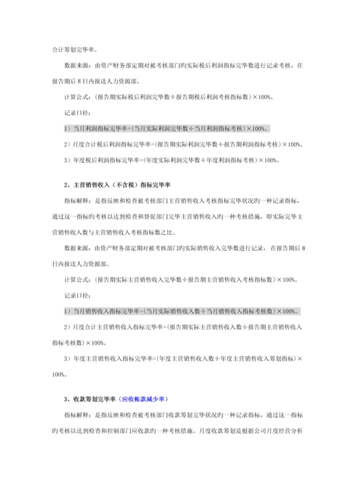 公司KPI绩效考评指标作业基础指导书.docx