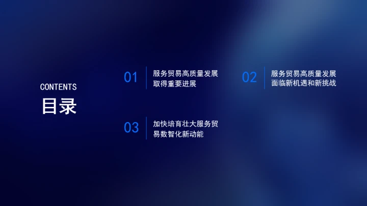 数智引领服务贸易高质量发展ppt课件