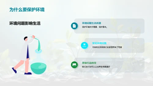 绿色行动，改变世界