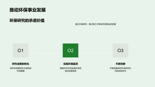 环保研究：走向绿色未来