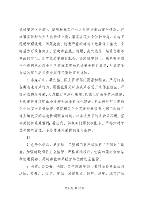 副县长在全县半年安全生产工作会议上的讲话_1.docx