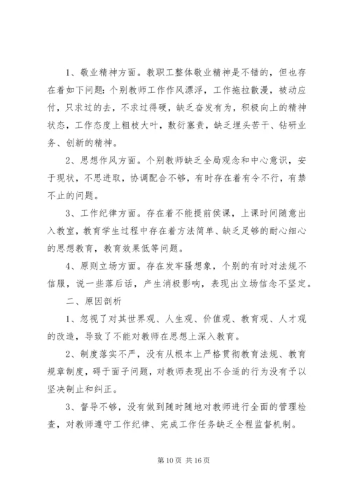 城管纪律作风整顿自查报告.docx