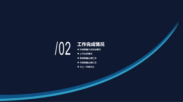 蓝色商务企业销售人员工作计划工作总结汇报PPT模板