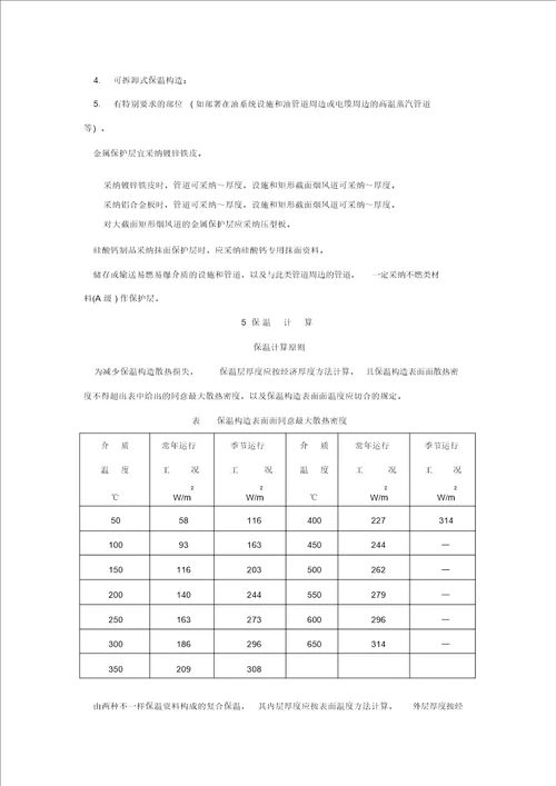 火力发电厂保温油漆设计规程