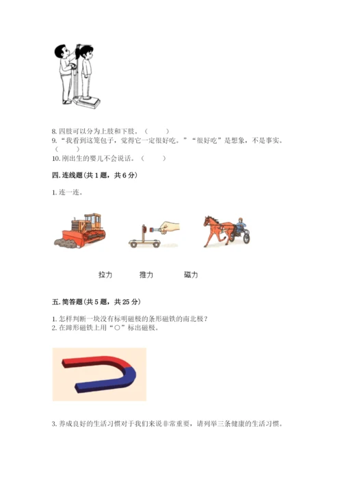 教科版小学科学二年级下册 期末测试卷（夺冠系列）.docx