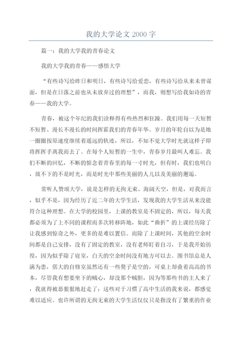 我的大学论文2000字.docx