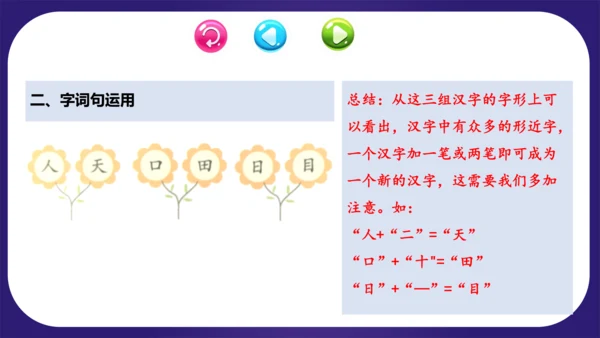 统编版2023-2024学年一年级语文上册单元复习第一单元（复习课件）