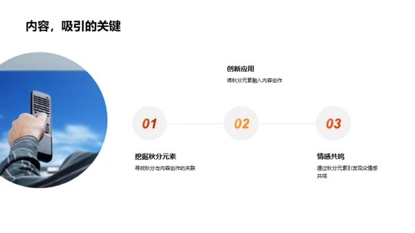 秋分影响力提升新媒体内容