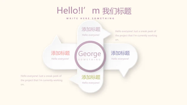 精美好看的花圈花环美容护肤宣传动态PPT