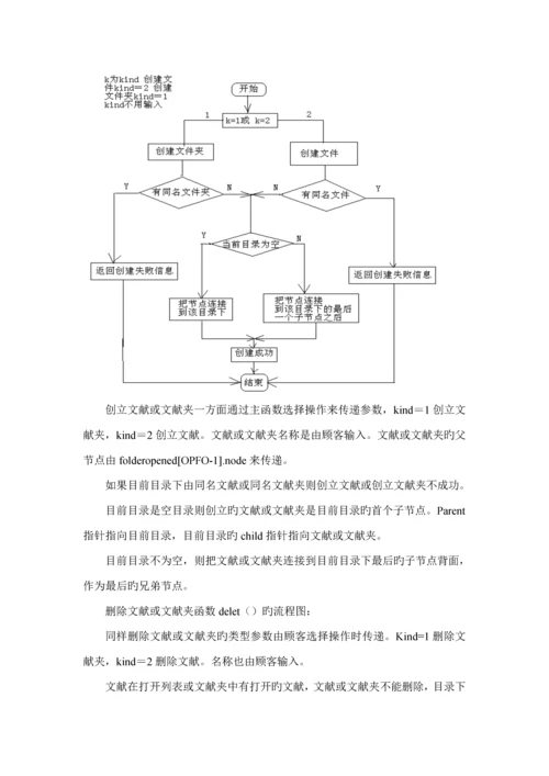 操作系统优质课程设计专项说明书样板.docx