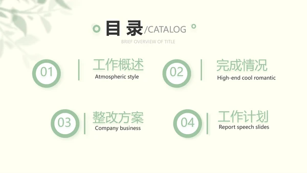 文艺绿色小清新纪念册电子相册动态PPT