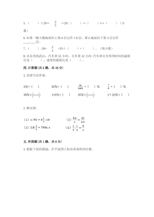 北师大版六年级下册数学期末测试卷含完整答案（名校卷）.docx