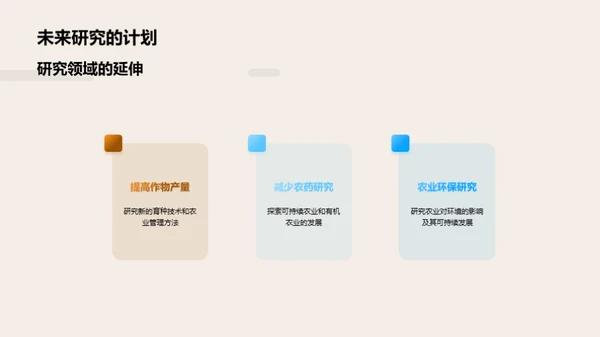 农学本科研究探索