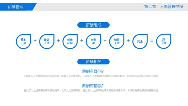 新员工入职培训手册通用PPT模板
