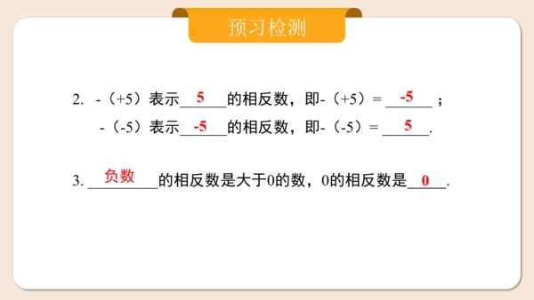 七年级上册（2024人教版）1.2.3相反数  课件（共27张PPT）
