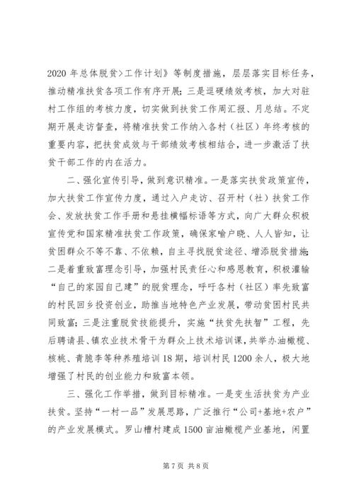 乡镇扶贫站年度工作总结.docx