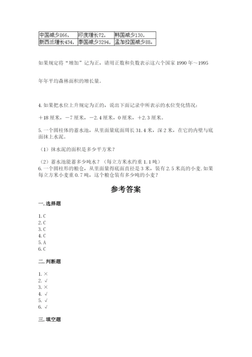 眉山地区小升初数学测试卷必考题.docx