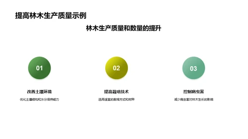 探索森林改培新技术