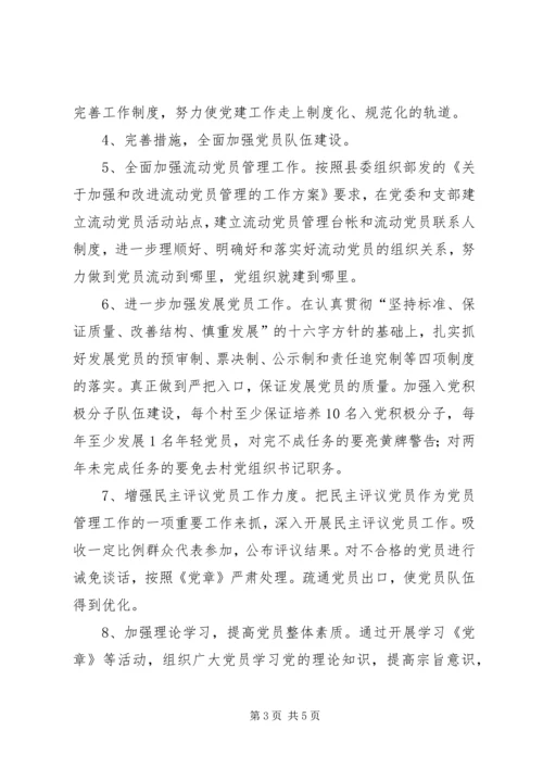 镇党基层组织建设年方案.docx