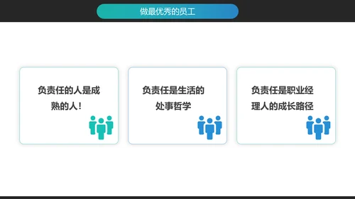 企业文化员工敬业与责任心培训PPT模板