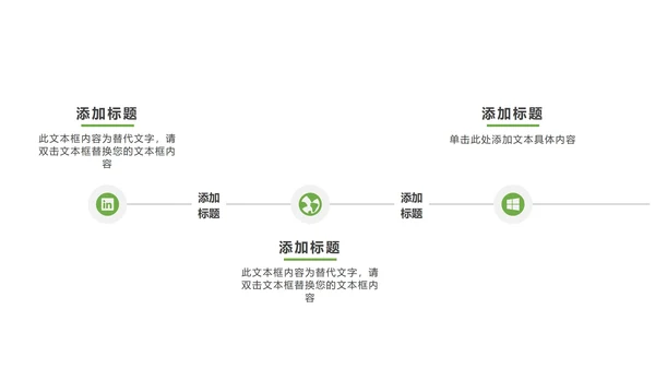 绿色简约画册风五一劳动节活动PPT模板