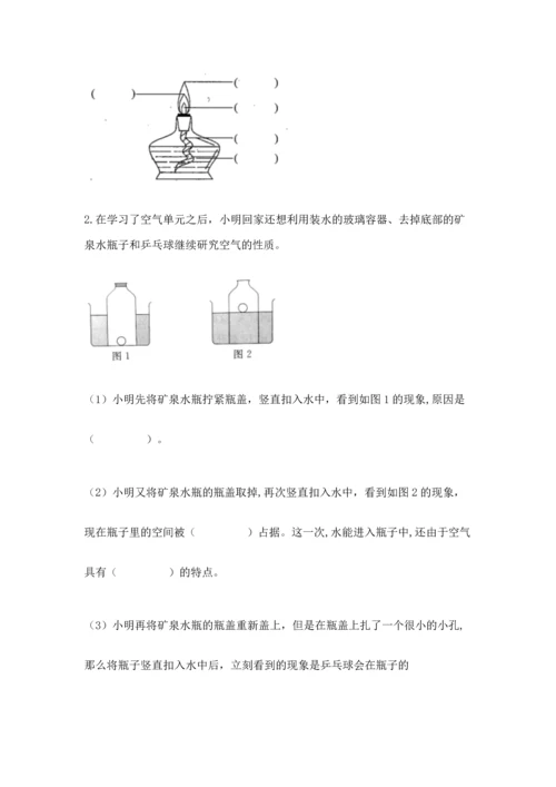 教科版三年级上册科学《期末测试卷》精品（达标题）.docx