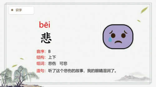 【2024秋季学期】语文三上10.在牛肚子里旅行  生字识记课件 -