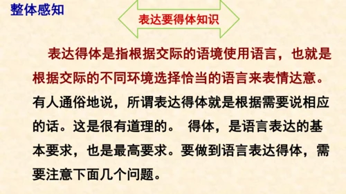 部编版八上语文第六单元写作〈表达要得体〉同步课件