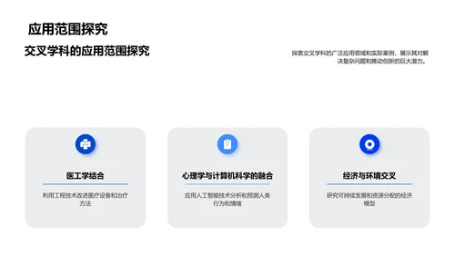 交叉学科答辩报告PPT模板