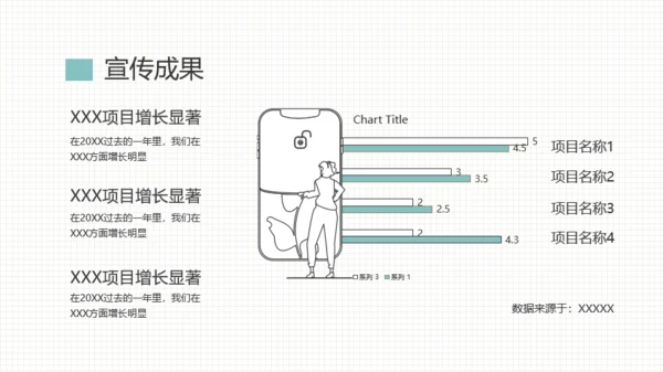 蓝白简洁风工作汇报PPT模板