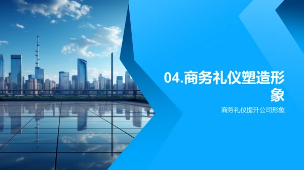 礼仪引领房产销售