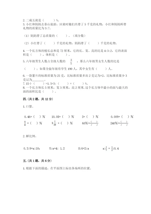 小学六年级升初中模拟试卷附参考答案【基础题】.docx