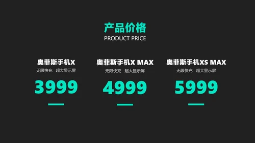 黑色科技风科技数码产品介绍