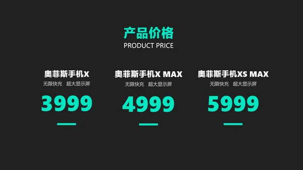 黑色科技风科技数码产品介绍