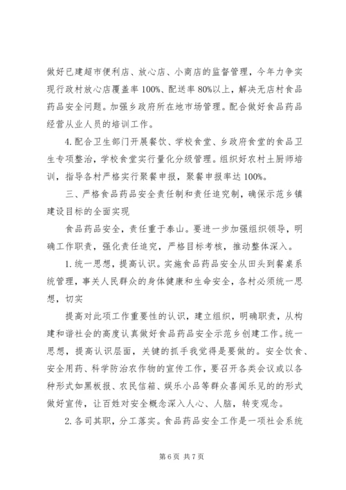 县创建省级食品药品安全示XX县区讲话 (5).docx