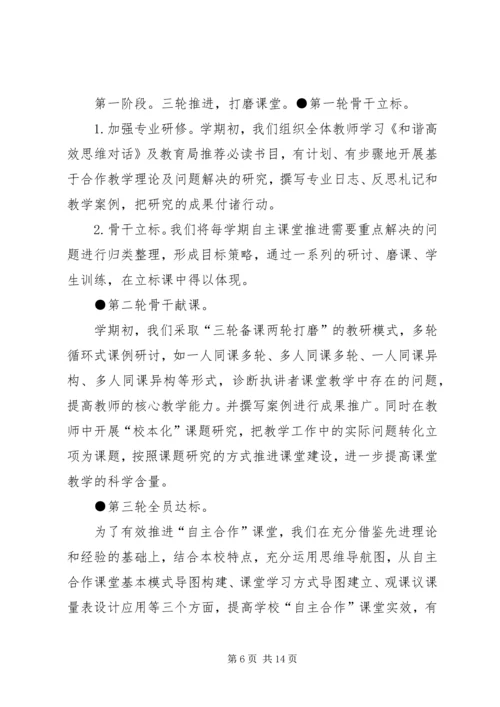 海阳凤城小学教学工作自查报告.docx